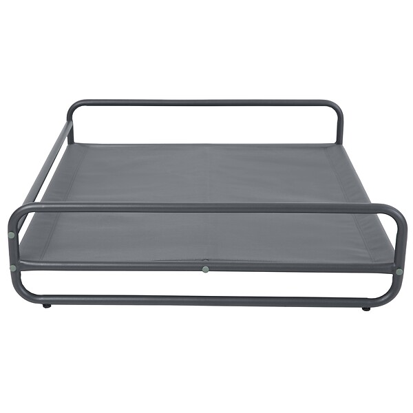 OVIALA - Structure pour fauteuil et pouf de salon de jardin modulable gris - Mixi - large
