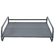 OVIALA - Structure pour fauteuil et pouf de salon de jardin modulable gris - Mixi - vignette