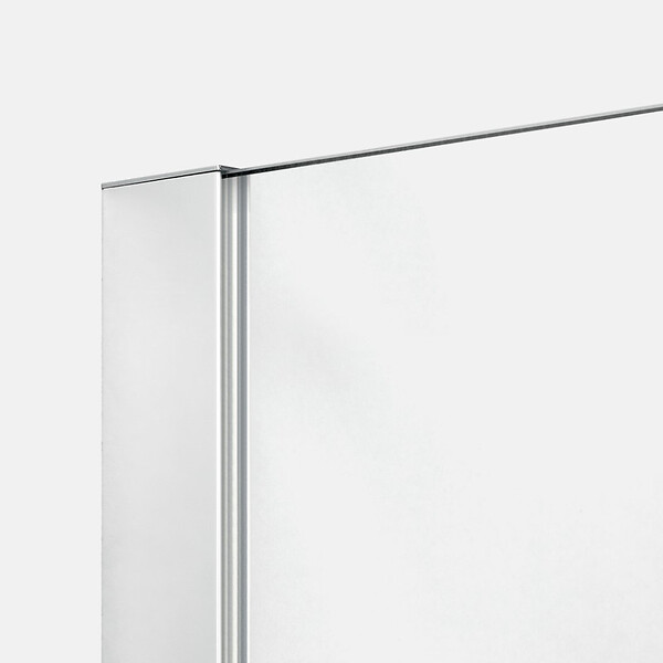 OTITEC - Paroi de douche italienne Clear - 120 x 195 cm - Cuivre brossé - GAUCHE - LUCIA - large