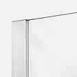OTITEC - Paroi de douche italienne Clear - 120 x 195 cm - Cuivre brossé - GAUCHE - LUCIA - vignette