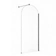OTITEC - Paroi de douche italienne Clear - 100 x 195 cm - Chrome - SIENA - vignette