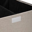 5 FIVE SIMPLY SMART - Panier à linge Beige 74L avec 2 compartiments H 60 cm - vignette