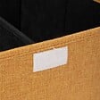 5 FIVE SIMPLY SMART - Panier à linge Jaune moutarde 74L avec 2 compartiments H 60 cm - vignette