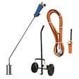 KEMPER - Desherbeur thermique + Chariot à roues pour bouteille gaz + Allume gaz + Détendeur Gaz Bruleur 60mm Tuyau 5m Désherbage KEMPER - vignette