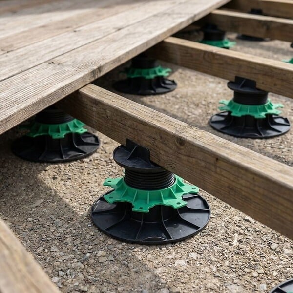JOUPLAST - Plot terrasse bois réglable 50 à 80 mm - JOUPLAST - A l'unite - large
