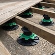 JOUPLAST - Plot terrasse bois réglable 50 à 80 mm - JOUPLAST - A l'unite - vignette