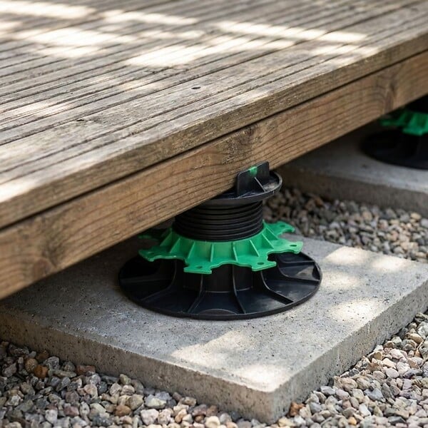 JOUPLAST - Plot terrasse bois réglable 50 à 80 mm - JOUPLAST - A l'unite - large