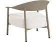 HABITAT ET JARDIN - Salon de jardin en métal et plastique "Céora" - 2 places - Taupe - vignette