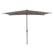HESPERIDE - Parasol droit rectangulaire inclinable Loompa 3x2m café - vignette