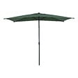 HESPERIDE - Parasol droit rectangulaire inclinable Loompa 3x2m vert olive - vignette