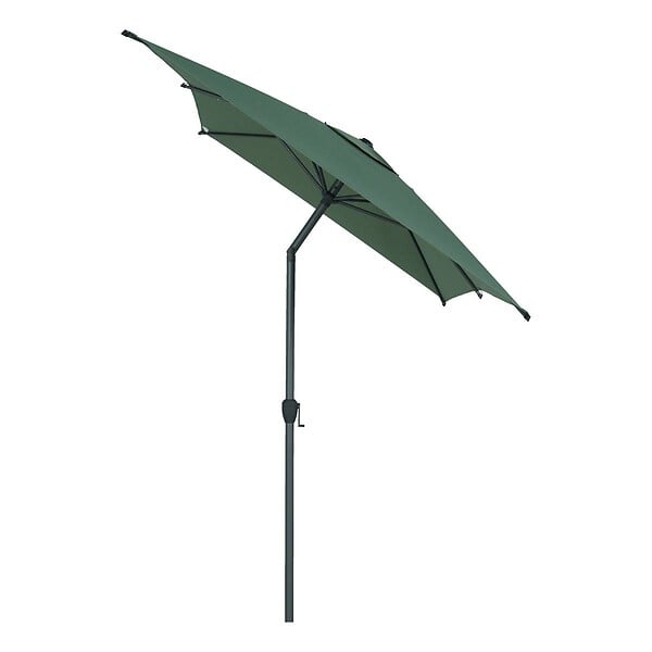 HESPERIDE - Parasol droit rectangulaire inclinable Loompa 3x2m vert olive - large