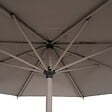 HESPERIDE - Parasol droit rond inclinable Loompa 3m café - vignette
