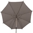 HESPERIDE - Parasol droit rond inclinable Loompa 3m café - vignette