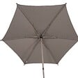 HESPERIDE - Parasol droit rond inclinable Soya 2,7m café - vignette