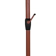 HESPERIDE - Parasol droit rectangulaire inclinable Loompa 3x2m acajou - vignette