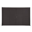 HESPERIDE - Persiennes coulissantes lames amovibles pour pergola Evora 4M gris graphite - vignette