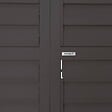 HESPERIDE - Persiennes coulissantes lames amovibles pour pergola Evora 4M gris graphite - vignette