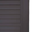 HESPERIDE - Persiennes coulissantes lames amovibles pour pergola Evora 4M gris graphite - vignette
