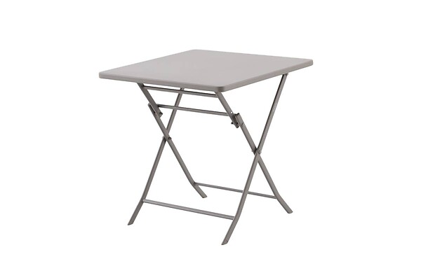 HESPERIDE - Table de jardin Greensboro 2 places pliable café 70x70cm - large