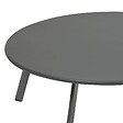 HESPERIDE - Table d'appoint de jardin Saona D90cm gris graphite - vignette