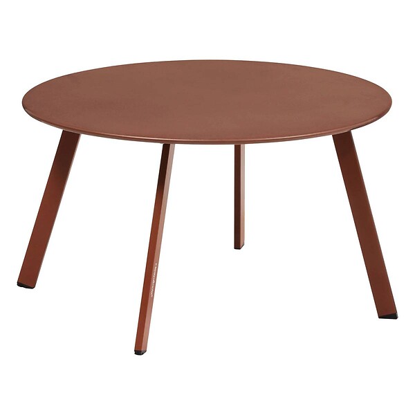 HESPERIDE - Table d'appoint de jardin Saona D70cm acajou - large