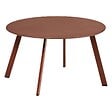 HESPERIDE - Table d'appoint de jardin Saona D70cm acajou - vignette