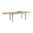 HESPERIDE - Table de jardin 10 places Piazza extensible argile - vignette