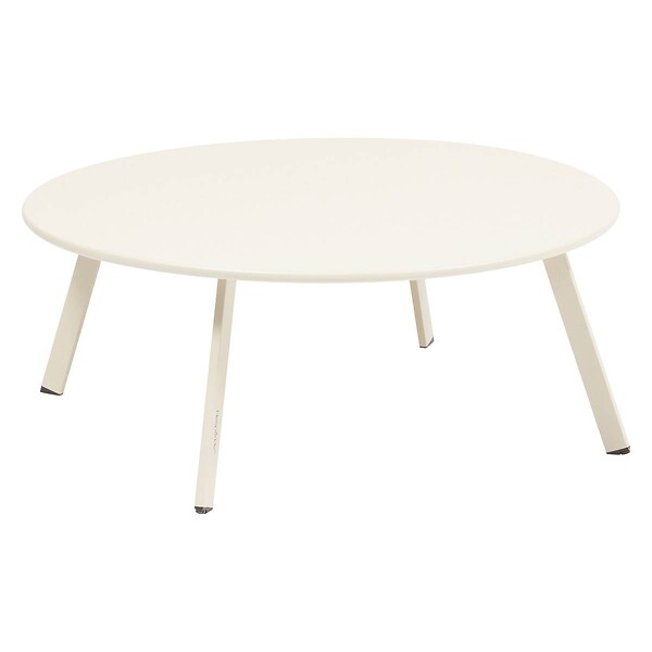 HESPERIDE - Table d'appoint de jardin Saona D90cm argile - large