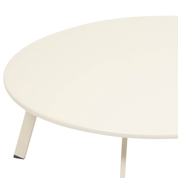 HESPERIDE - Table d'appoint de jardin Saona D90cm argile - large