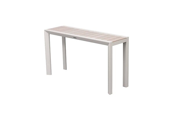 HESPERIDE - Table de jardin 2 places Evasion beige lin - large