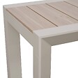 HESPERIDE - Table de jardin 2 places Evasion beige lin - vignette