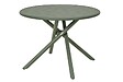 HESPERIDE - Table de jardin 4 places Nebullia D105cm vert laurier - vignette