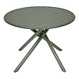 HESPERIDE - Table de jardin 4 places Nebullia D105cm vert laurier - vignette