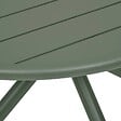 HESPERIDE - Table de jardin 4 places Nebullia D105cm vert laurier - vignette