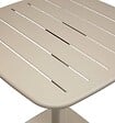 HESPERIDE - Table de jardin 2 places Alegoria 70x70cm argile - vignette