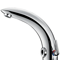 DELABIE - Mitigeur de lavabo automatique TEMPOMATIC MIX 2 sur vasque alimentation secteur 230/12 V - DELABIE - 494000 - large