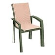 HESPERIDE - Fauteuil de jardin Axant beige lin/laurier - vignette