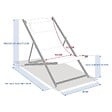 HESPERIDE - Chilienne de jardin empilable pliable Lunivia argile - vignette