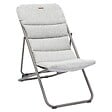 HESPERIDE - Chilienne de jardin empilable pliable Nillia café - vignette