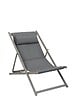 HESPERIDE - Chilienne de jardin empilable pliable Lunivia café - vignette