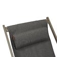 HESPERIDE - Chilienne de jardin empilable pliable Lunivia café - vignette