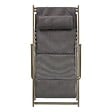 HESPERIDE - Chilienne de jardin empilable pliable Lunivia café - vignette