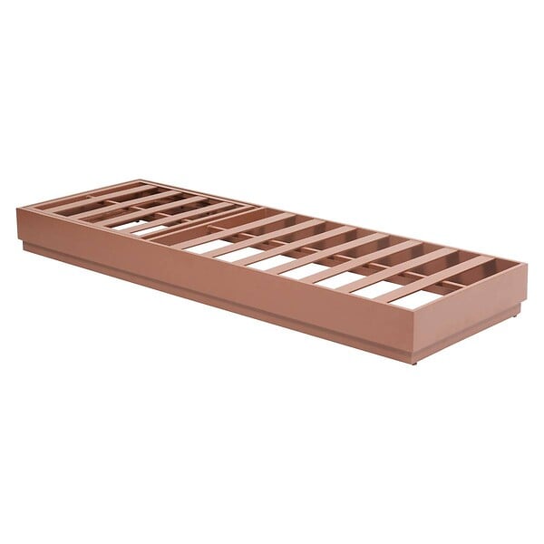 HESPERIDE - Lit de piscine Allure beige acajou - large