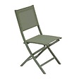 HESPERIDE - Lot de 4 Chaises de jardin Essentia pliable vert laurier - vignette