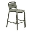 HESPERIDE - Chaise haute de jardin Alegoria empilable vert laurier - vignette