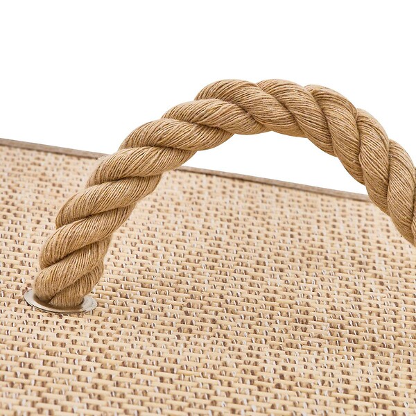 5 FIVE SIMPLY SMART - Panier à linge Stemy 48L blanc - large