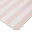 5 FIVE SIMPLY SMART - Tapis de bain Strio 39x60cm rayures rose en diatomite - vignette