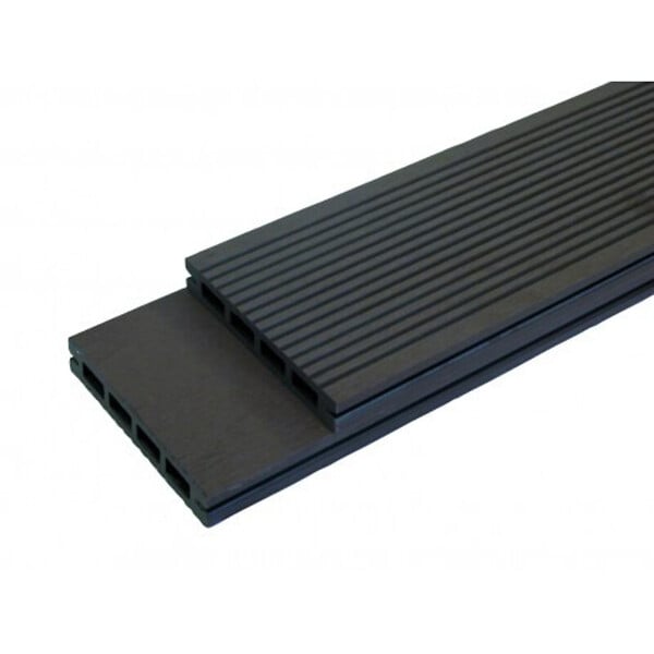 MCCOVER - PACK 4 m² lame de terrasse composite Prima + ACCESSOIRES 2200mm Gris anthracite, ep.19 mm, l.12 cm, L.220 cm - large