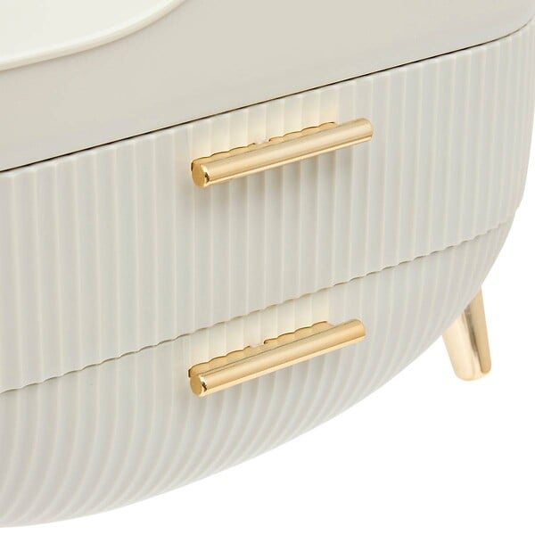 5 FIVE SIMPLY SMART - Organiseur Alba beige L26cm - large