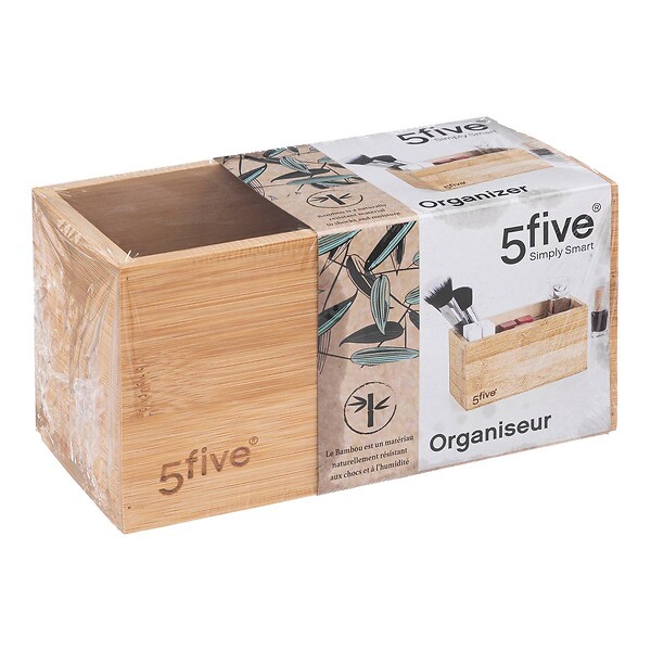5 FIVE SIMPLY SMART - Organiseur 18x9m bambou - large